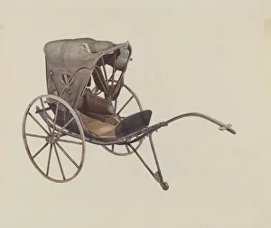 Henry Murphy Prints: Baby Chaise, c. 1938. Creator: Henry Murphy