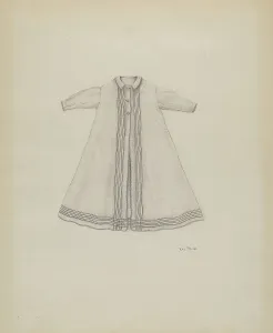 Childs Prints: Baby Coat, c. 1937. Creator: Ray Price