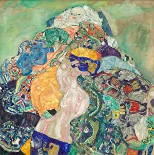 Gustav Klimt Gallery: Baby (Cradle), 1917 / 1918. Creator: Gustav Klimt