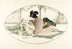 Helen Hyde Prints: Baby Talk, 1908. Creator: Helen Hyde