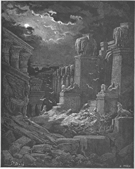Gustave 1832 1883 Prints: Babylon Has Fallen, 1897. Artist: Dore, Gustave (1832-1883)