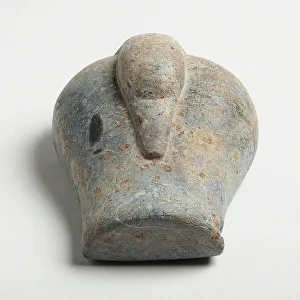 Babel Prints: Babylonian stone carved duck, ca 2000 BCE. Creator: Assyrian Art