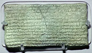 Oracle Prints: A Babylonian tablet requesting an oracle
