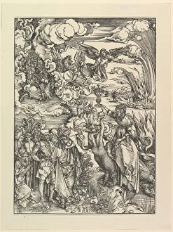 Babylon The Great Prints: The Babylonian Whore, from The Apocalypse. Facsimile. n. d. Creator: Albrecht Durer