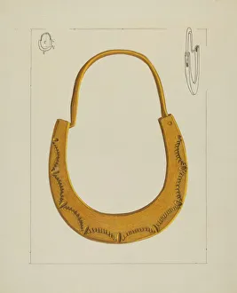 Gertrude Bennett Prints: Babys Earring, c. 1937. Creator: Tulita Westfall