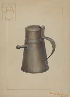 Samuel Fineman Prints: Babys Feeding Bottle, c. 1937. Creator: Samuel Fineman