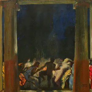 Franz Prints: Bacchanal, c1905. Creator: Stuck, Franz, Ritter von (1863-1928)