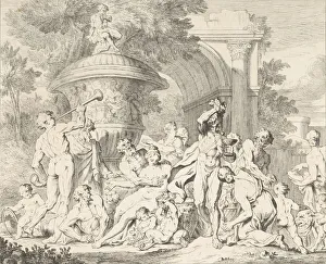 Bacchanal, ca. 1710-40. Creator: Francois Roettiers