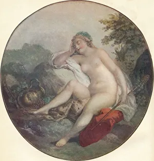 A Bacchante, 18th century. Artist: Francois Boucher A Bacchante, 18th century. Artist: Francois Boucher