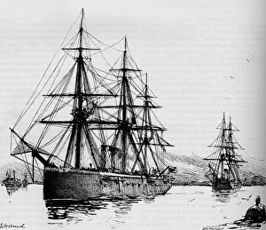 The Bacchante, Speed 16 Knots An Hour, 1884
