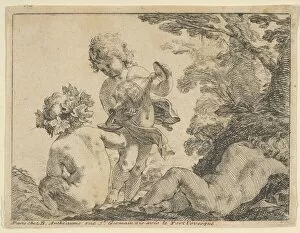 Pouring Gallery: Bacchic Putti, 17th century. 17th century. Creator: Anon