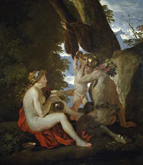 Ancient Roman Festivals Gallery: Bacchic scene, 1626-1628. Artist: Poussin, Nicolas (1594-1665)