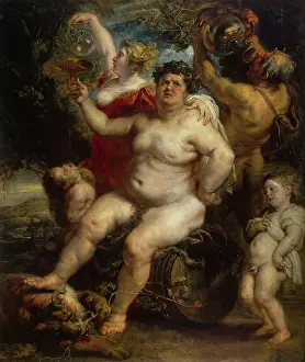 Rubens Sir Peter Paul Prints: Bacchus, 1630. Creator: Peter Paul Rubens