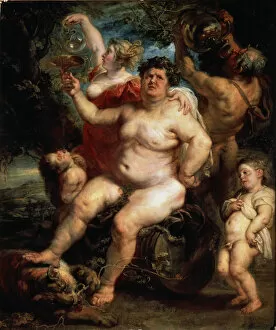 Drink Collection: Bacchus, 1638-1640. Artist: Peter Paul Rubens