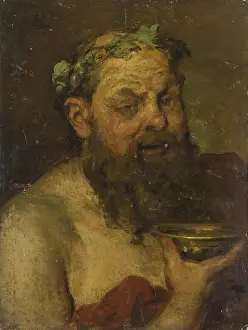 Classical Prints: Bacchus, 1825. Creator: Afanasij Nadezhdin