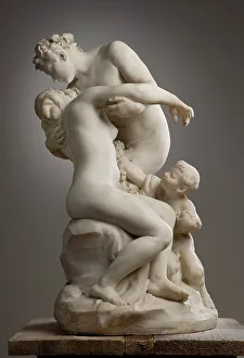 Awakening Prints: Bacchus And Ariadne, 1894. Creator: Jules Dalou