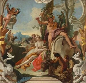 Giovanni Battista Collection: Bacchus and Ariadne, c. 1743 / 1745. Creator: Giovanni Battista Tiepolo