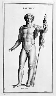 Dionysius Collection: Bacchus, after a Roman statue, 1757. Artist: Bernard de Montfaucon