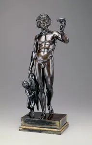 1640 Prints: Bacchus and a Young Satyr, c1640. Creator: Giovanni Francesco Susini