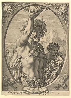 Bacchus.n.d. Creator: Hendrik Goltzius