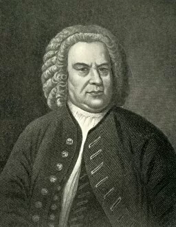 Johann Sebastian Collection: Bach, c1746, (1907). Creator: Unknown