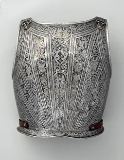 Backplate of an armour for Vincenzo Luigi di Capua (d. 1627), Italian, Milan, ca. 1595