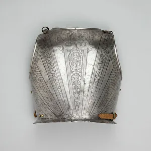 Backplate, Italy, northern, c. 1590 / 1600. Creator: Unknown