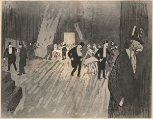 Backstage of the Ballet, c. 1900. Creator: Sem (Georges Gourcat) (French, 1863-1934)