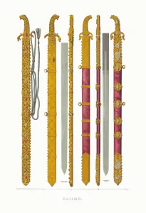 Fyodor Grigoryevich 1801 1892 Prints: Backswords. From the Antiquities of the Russian State, 1849-1853