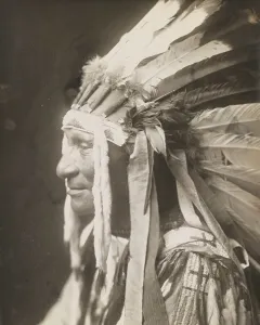 Buckskin Prints: Bad Horses, 1905. Creator: Edward Sheriff Curtis