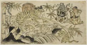 Tiger Collection: The Bad Tiger Cub, c. 1730. Creator: Unknown