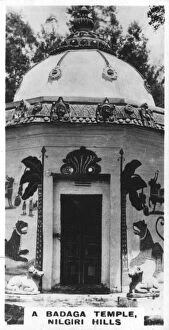 A Badaga temple, Nilgiri Hills, India, c1925