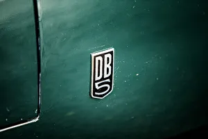 Logo Gallery: Badge of a 1965 Aston Martin DB5. Creator: Unknown