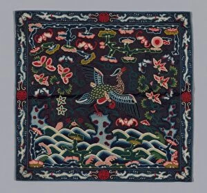 Insignia Collection: Badge, China, Qing dynasty (1644-1911), 1850 / 75. Creator: Unknown