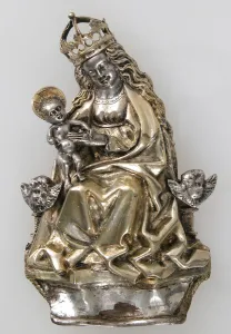 Talisman Prints: Badge with the Virgin and Child, German, ca. 1500. Creator: Unknown