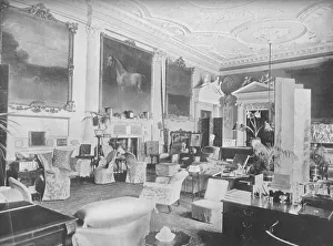 Badminton Prints: Badminton, Gloucester - The Duke of Beaufort, 1910