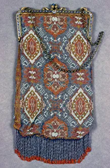 Beading Gallery: Bag, Europe, 1875 / 1900. Creator: Unknown