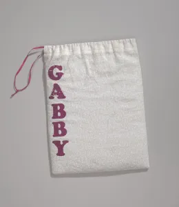 Bag used by Gabby Douglas to carry uneven bar grips and tape for 2012 Olympics, 2012