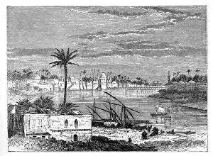 Tigris Collection: Baghdad, Iraq, c1890