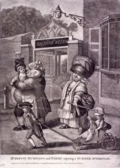 Bagnigge Wells Gallery: Bagnigge Wells, St Pancras, London, c1780