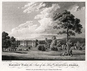 Rooker Gallery: Bagshot Park, the Seat of the Honourable Augustus Kepple, 1777. Artist: Michael Angelo Rooker