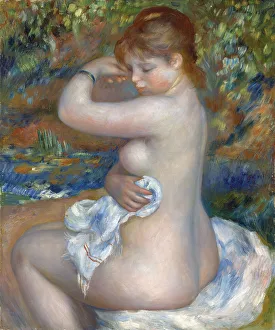 Impressionists Collection: Baigneuse, 1888. Artist: Renoir, Pierre Auguste (1841-1919)