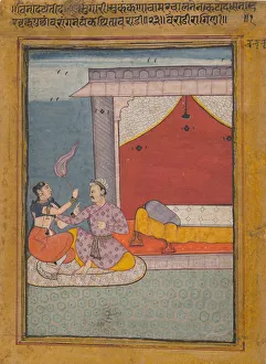 Bikaner Gallery: Bairadi Ragini: Folio from a ragamala series (Garland of Musical Modes), ca. 1605-6