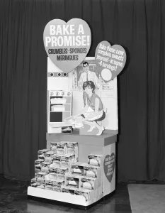 Bake a Promise, Batchelors gondola display, 1965. Artist: Michael Walters