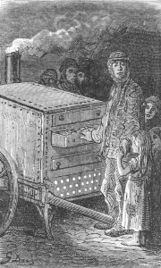 Oven Prints: Baked Potatoe Man, 1872. Creator: Gustave Doré