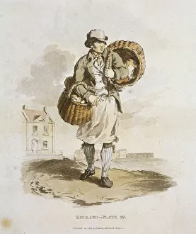 A baker, Provincial Characters, 1813