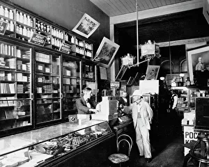Shop Owner Prints: Baker and Rouse shop, Sydney, Australia, between 1895 and 1910. Creator: Unknown
