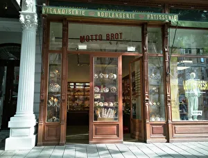 Shop Window Prints: A bakery off the Maria Hilferstrasse