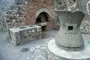 Bakers Gallery: Bakery in Pompeii, 1st century