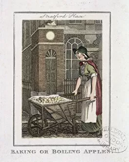 Craig Gallery: Baking or Boiling Apples, Cries of London, 1804